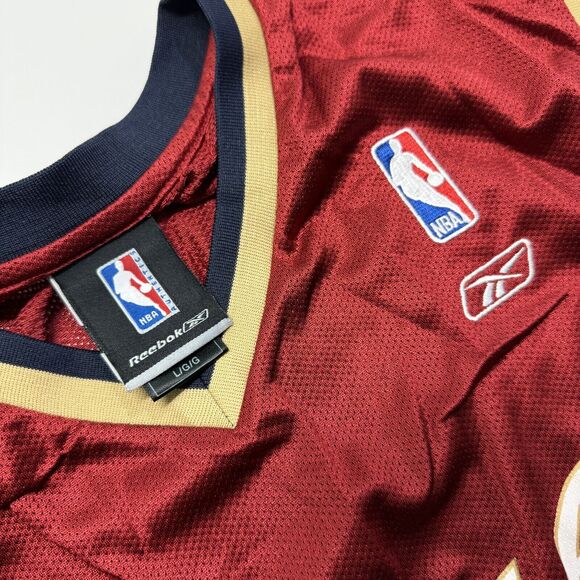 Men's NBA Cleveland Cavaliers #23 Kriwinsky Basketball Jersey Reebok Authentic L - Picture 5 of 6